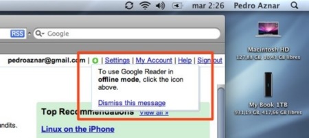 Google lanza oficialmente Gears para Safari en Mac OS X