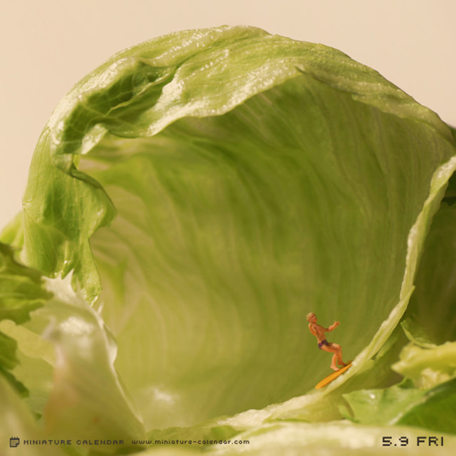 Miniature Calendar Tatsuya Tanaka 7