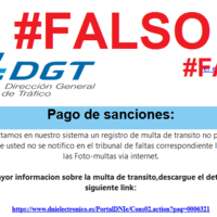 La DGT advierte de la última estafa: este mail falso de una multa no pagada para robar datos confidenciales