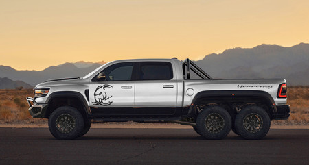 Mammonth 6x6 by Hennessey, la bestia que tomó como base la nueva RAM 1500 TRX