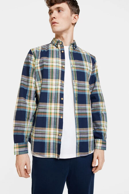 Camisa ligera cuadros