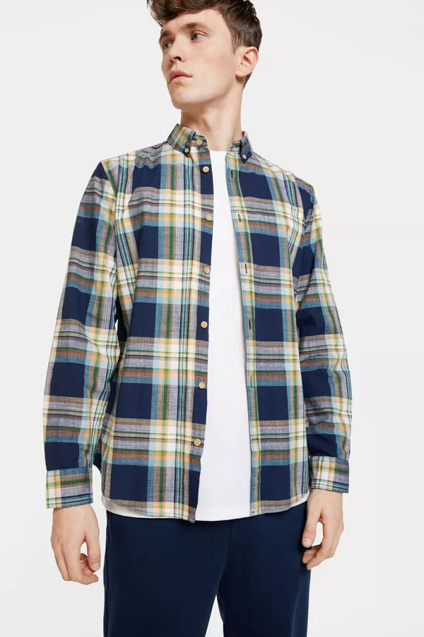 Camisa ligera cuadros