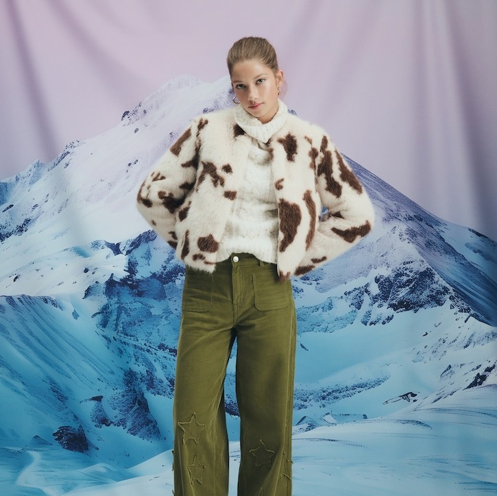 Green Coast
Chaqueta pelo lisa de mujer