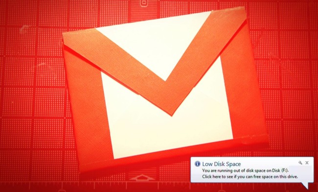 Recuperar espacio en Gmail
