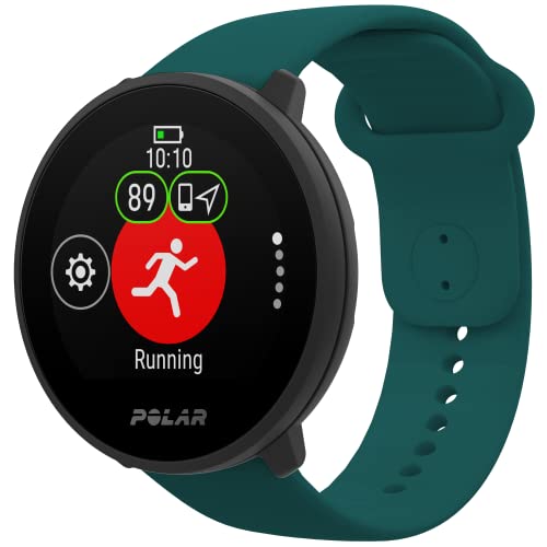 Polar Unite - Fitness Smartwatch Resistente al Agua con GPS vía móvil - Registro del Sueño y la Recuperación, Guía de Entrenamiento Diario y Registro de FC en la muñeca