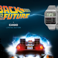 É hora de voltar para o futuro: Casio apresenta relógio retrô que comemora 40 anos de clássico do cinema 