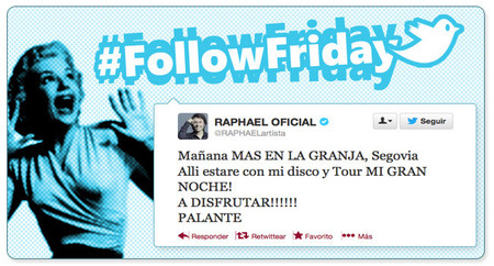 #FollowFriday de Poprosa: working hard for the money... ¡y que viva España!