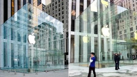 Apple consigue la patente del rediseño del cubo de cristal de su Apple Store en la Quinta Avenida de Nueva York