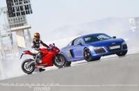 Ducati 899 Panigale contra Audi R8 V10 Plus (técnica)