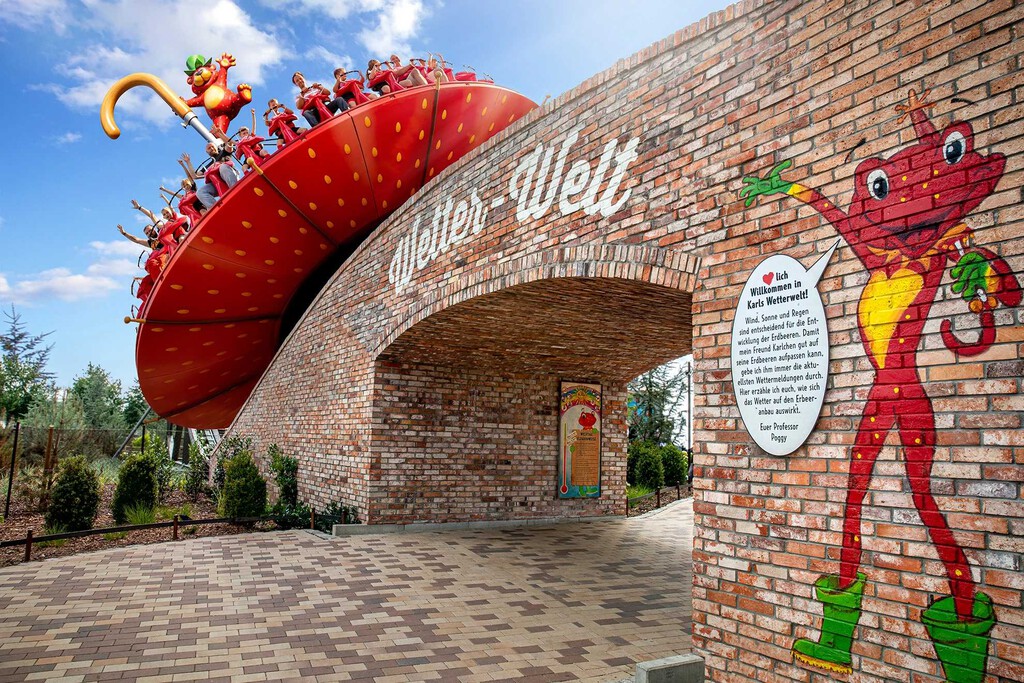 Alemania tuvo una idea para aumentar el negocio de sus fresas: dedicarles un parque de atracciones