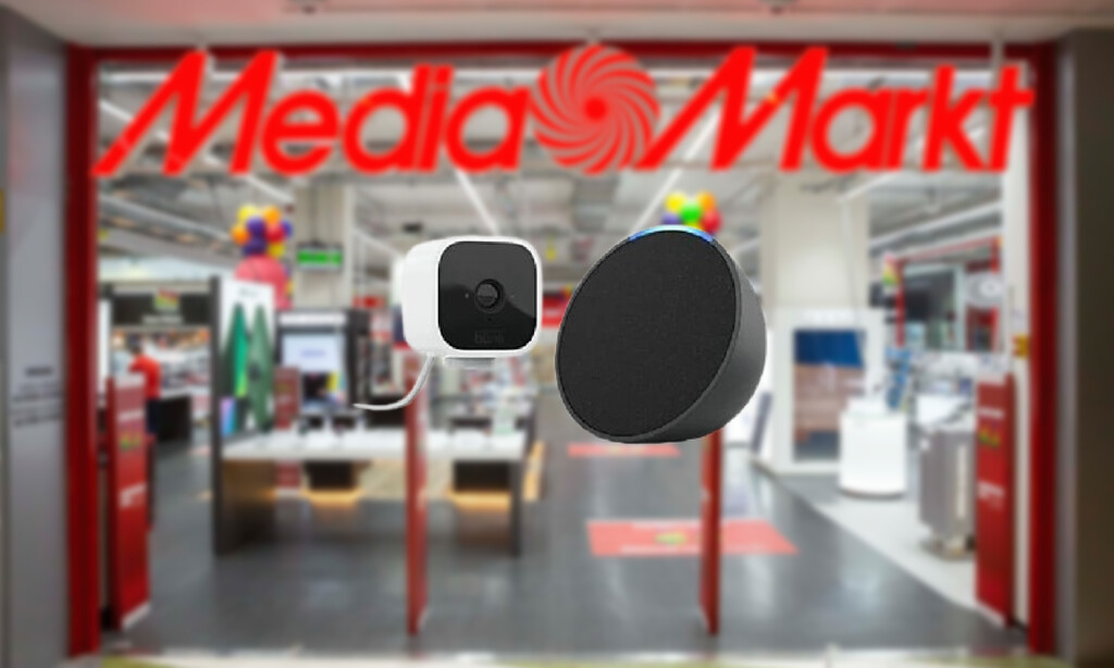 Iniciarte en la domótica sale casi “regalado” ahora: MediaMarkt tiene este pack con altavoz Echo y cámara Blink por 37 euros