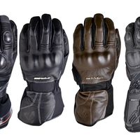 En moto en invierno y con las manos calientes con los guantes Five WPX 