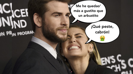Miley Cyrus demoledora: confirma que a Liam Hemsworth también le huelen los pedos a cañería, como su ruptura