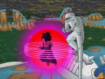 Super DBZ, algunas pantallas