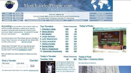 ¿Quién es la persona que más ha viajado del mundo?