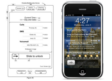 Apple patenta una pantalla de bloqueo con notificaciones para futuras actualizaciones del iPhone