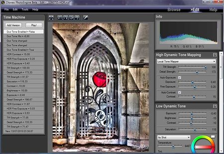 Oloneo PhotoEngine, HDR sencillos en versión beta