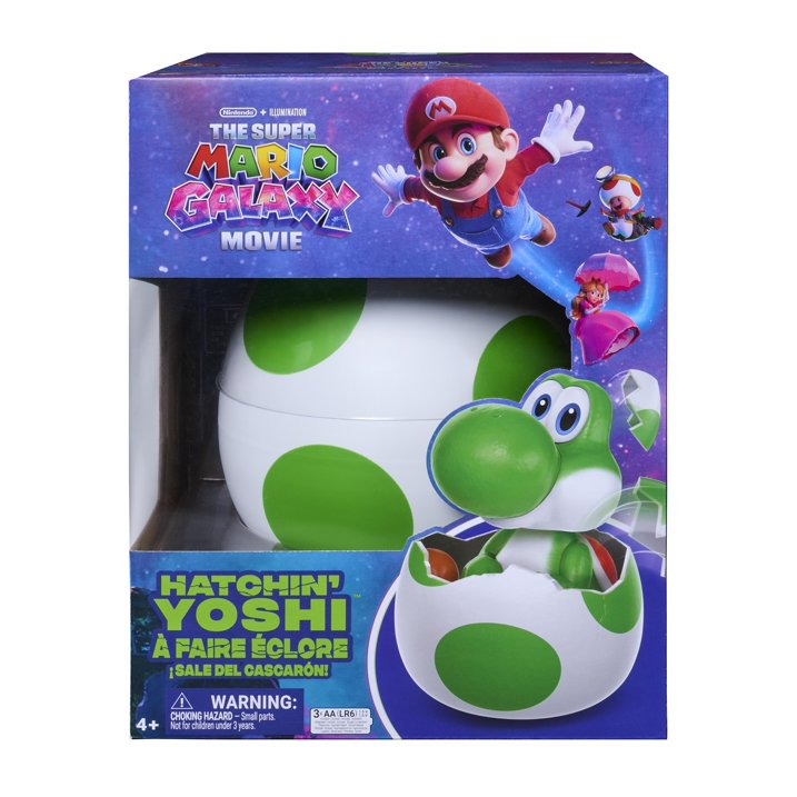 Figura electrónica Yoshi ¡Sale del cascarón!