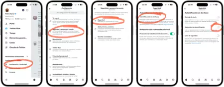 Twitter 2FA iPhone iOS APS