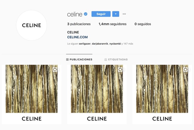 Celine Instagram