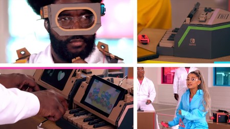 Ariana Grande y el equipo de Jimmy Fallon han demostrado que se puede tocar con Nintendo Labo