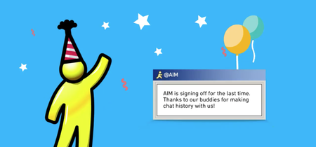 Después de 20 años, AOL cerrará AIM para siempre