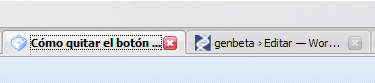 Firefox 2: Quitar los botones individuales de cerrar pestaña