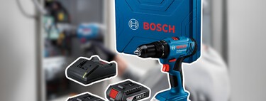 Amazon remata este kit de rotomartillo inalámbrico Bosch casi a mitad de precio con doble descuento. Incluye dos baterías 