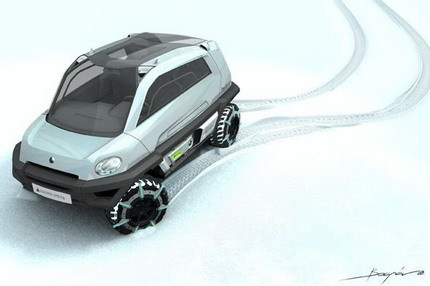 Magna Steyr Mila Alpin, prototipo de para vehículo offroad el Salón de Ginebra