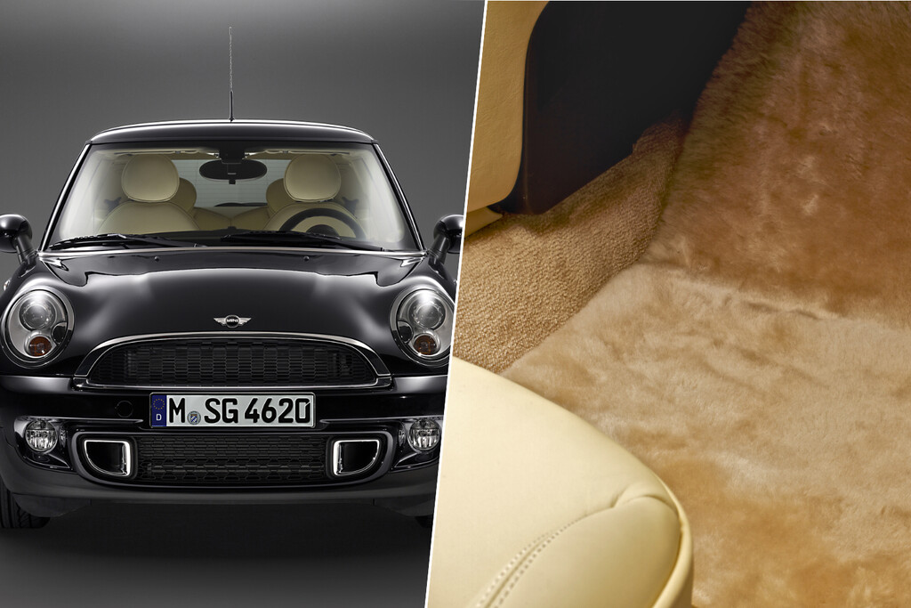 Un día, alguien pensó que un Mini con interior de Rolls-Royce era buena idea. Y lo que más sorprendió fueron... sus alfombrillas 