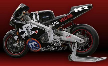 Inscribe tu nombre en la moto del Team Roberts