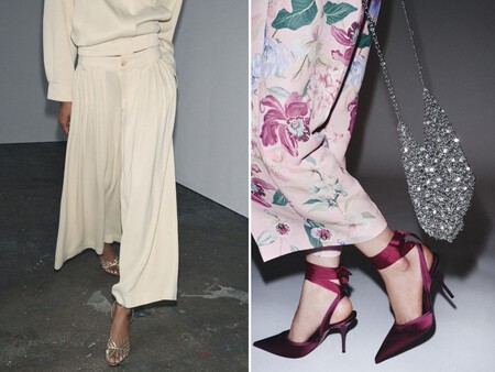 Pantalon Ancho Pinzas Crudo