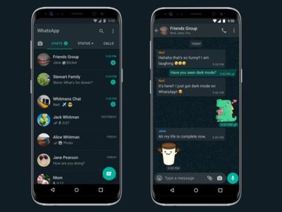WhatsApp habilita el modo oscuro para todos los usuarios en su última actualización