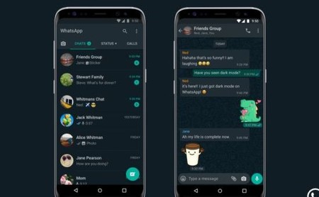 WhatsApp habilita el modo oscuro para todos los usuarios en su última actualización