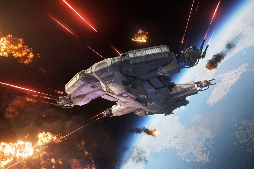 Me prometieron guerra en Star Citizen y eso fue lo que encontré: naves increíbles, armas enormes y muerte en el cruel vacío del espacio