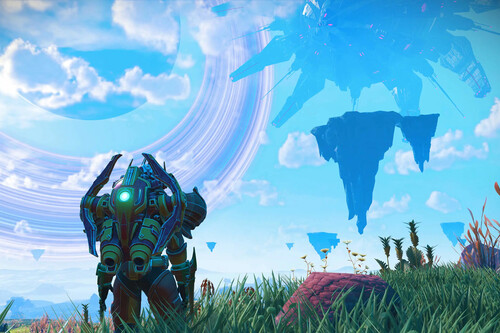 Un día eres un chatarrero espacial y al otro estás en una guerra intergaláctica en No Man's Sky. Hello Games, nunca cambies