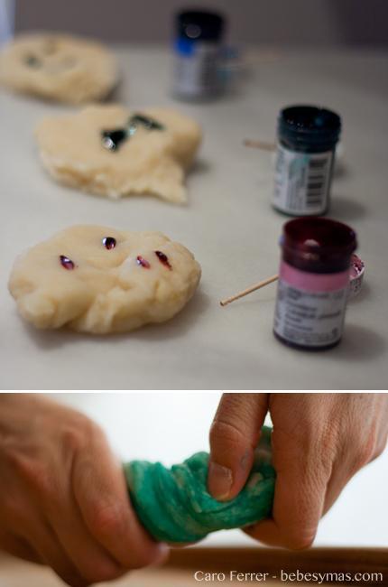 como colorear plastilina