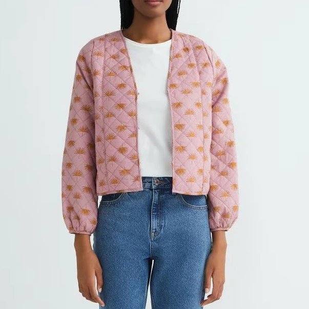 Unit Chaqueta guateada manga abullonada