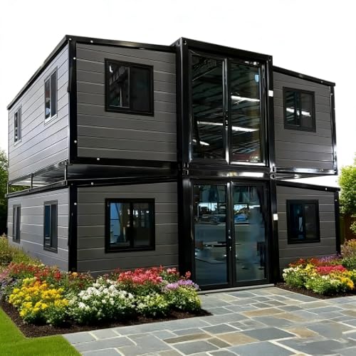 Casa prefabricada de Lujo expandible de 2 Pisos con Cocina,baño,dormitorios