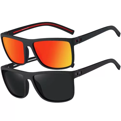 Perfectmiaoxuan Gafas de sol hombre mujer Polarizadas