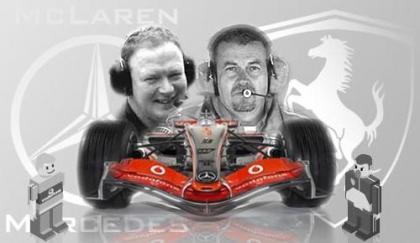 El McLaren de 2008 sí iba a copiar al Ferrari