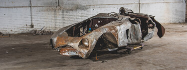 Esta chatarra es un Ferrari vendido por 1,7 millones de euros. ¿Quién dijo especulación?