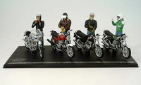 Joe Bar Team, figuras a 1/18