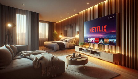Netflix en la habitación del hotel