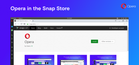 Opera ya está disponible como un paquete Snap para Linux