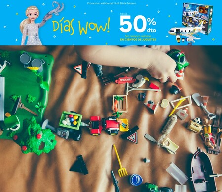 Días Wow en Toys 'r us con descuentos de hasta el 50% en marcas como Hot Wheels, Pinypon o Lego
