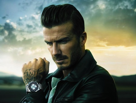 ¿Quién mejor para darnos la hora que el mismísimo David Beckham?