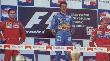 Schumacher Hakkinen Imola F1 1994