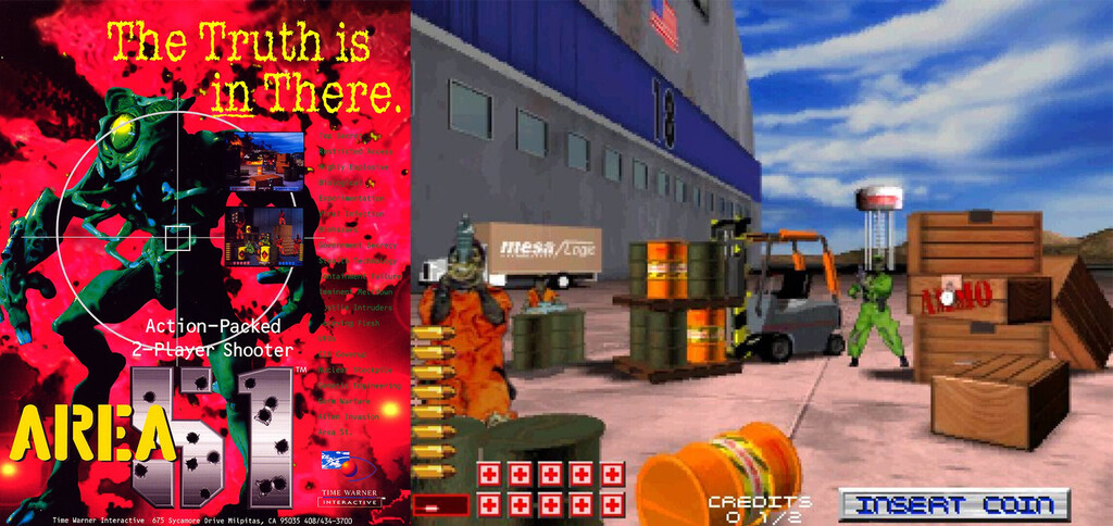 El easter egg más demencial de la historia del videojuego: Area 51, la recreativa que salvó a Atari Games de la quiebra El easter egg más demencial de la historia del videojuego: Area 51, la recreativa que salvó a Atari Games de la quiebra