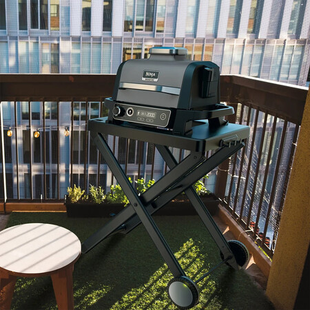 Barbacoa Electrica Con Ahumador Ninja Woodfire